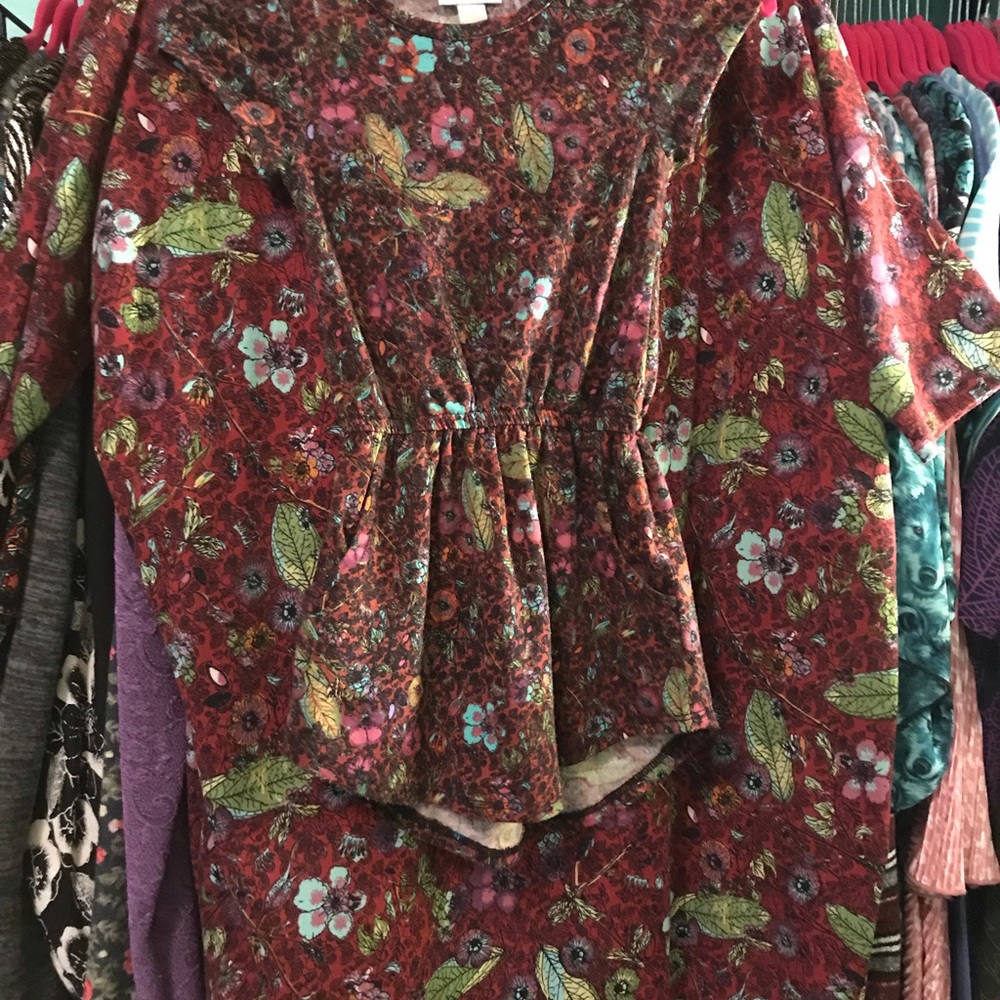 Mommy and me set xs Irma and size 2 Mae kids dress